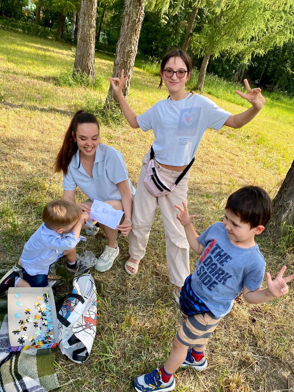 Игры на природе с детьми