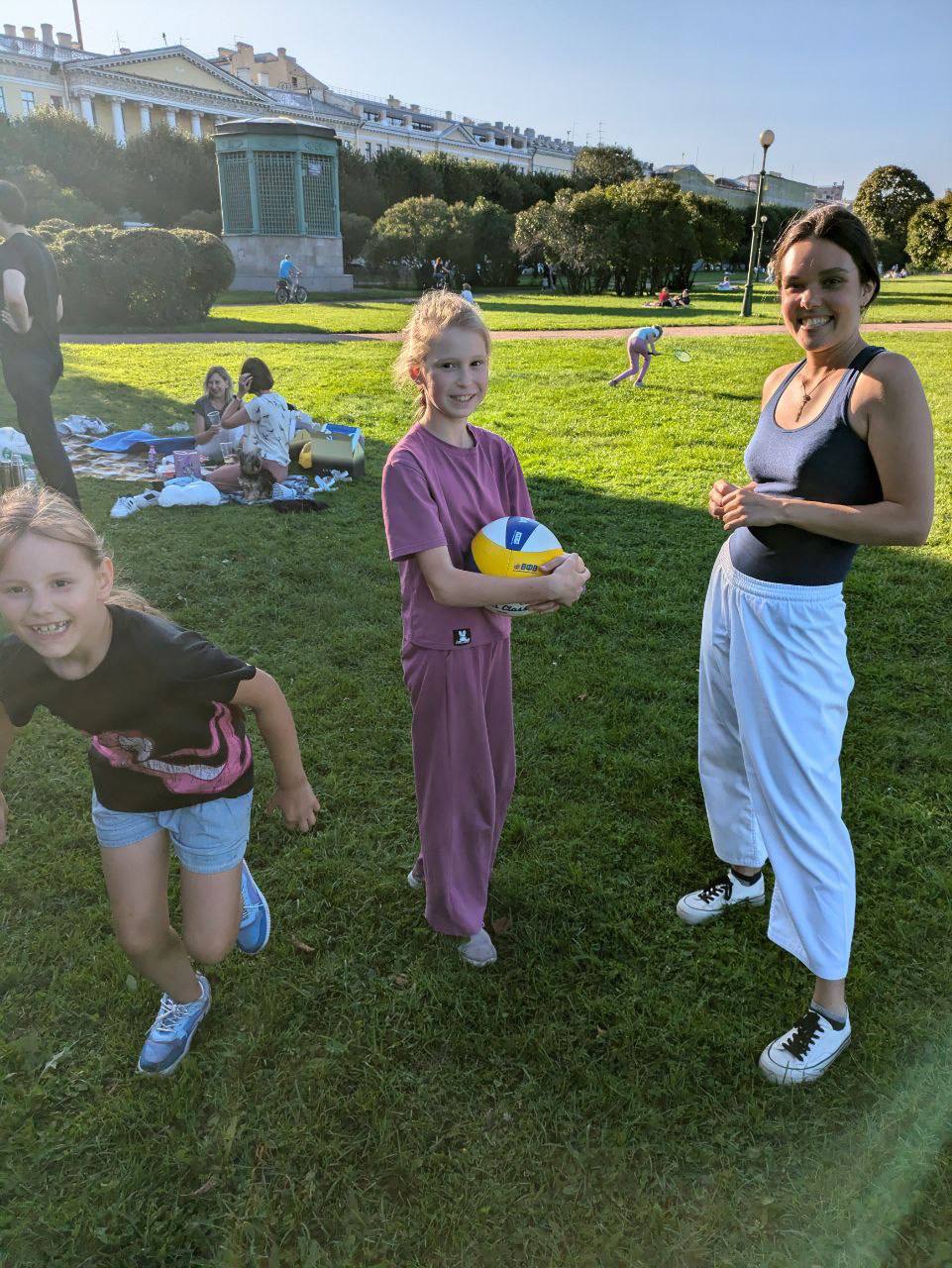 Спортивные игры на природе